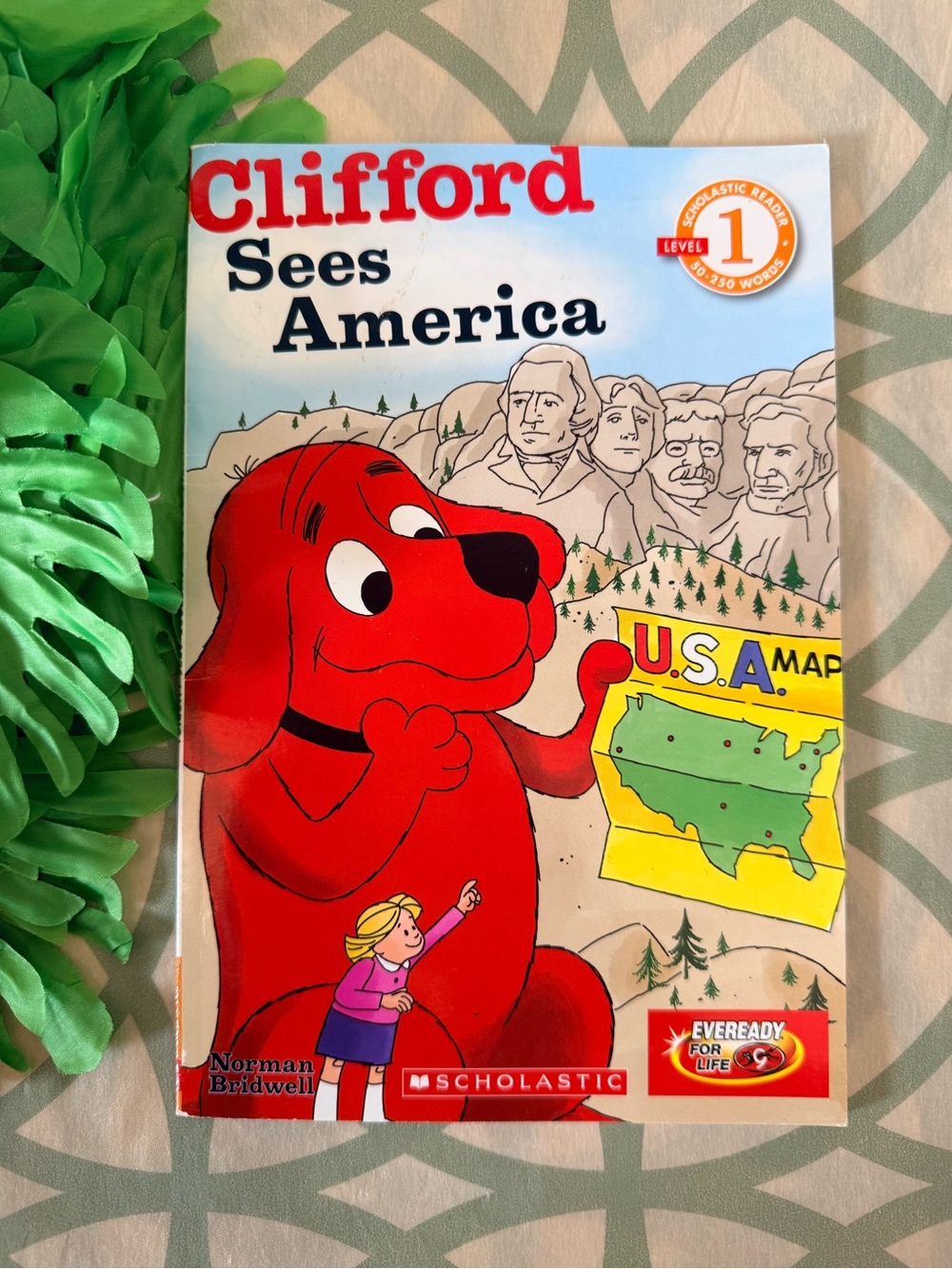 💫10/$25 • Scholastic Clifford Sees America Easy Reader